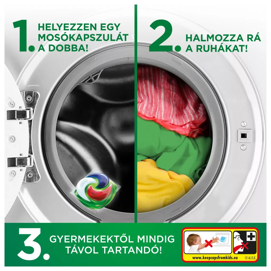 Ariel Mosókapszula Extra Hygiene (88 db)