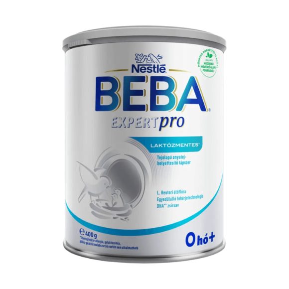 BEBA ExpertPro laktózmentes tejalapú anyatej helyettesítő tápszer 0 hó+ (400 g)