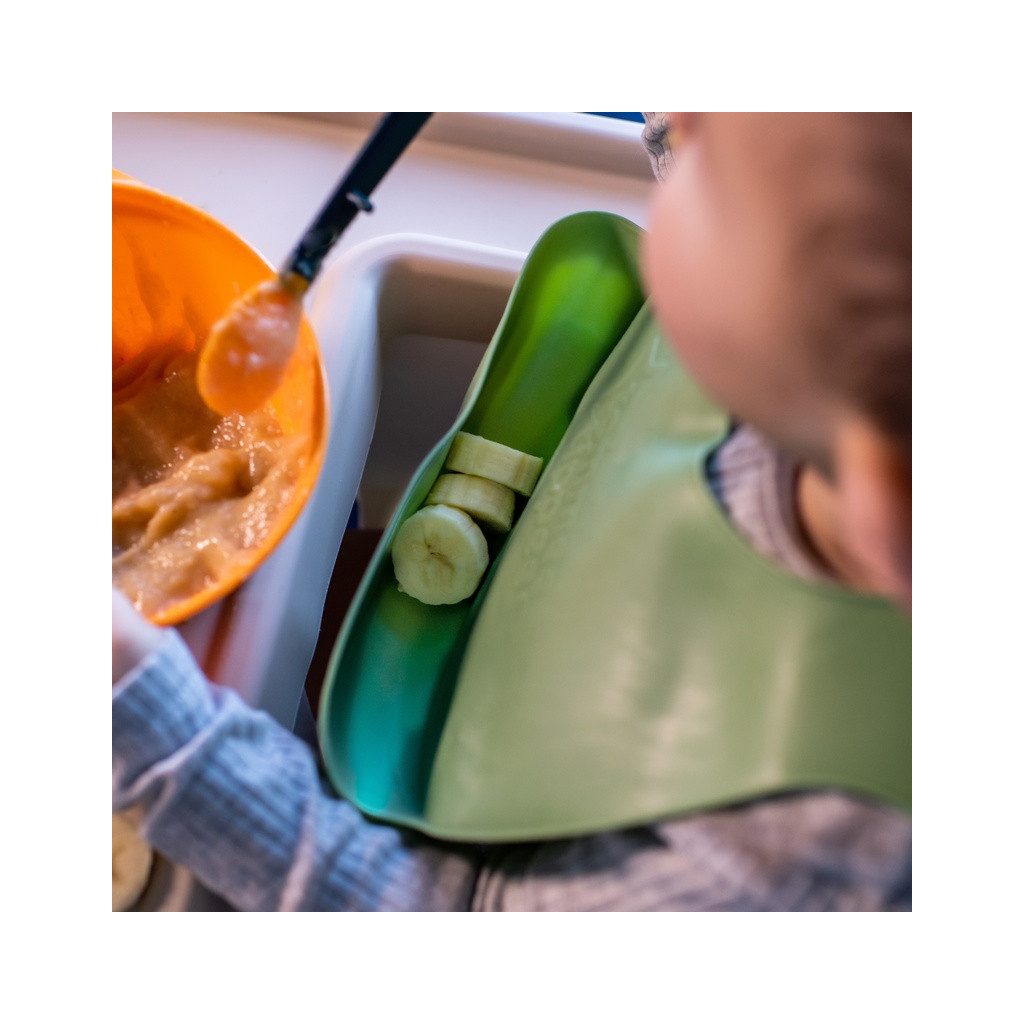 Tommee Tippee mosogatógépben mosható műanyag előke 6 hó+