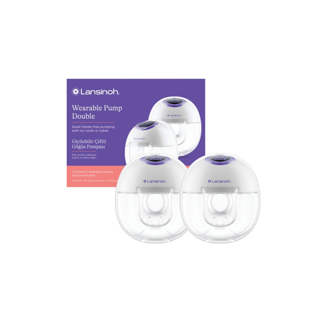 Lansinoh Hordható mellszívó - 4 fázisú, dupla