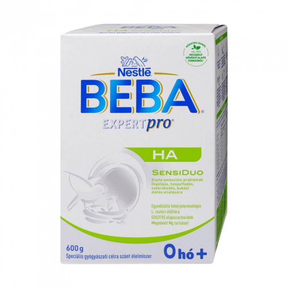 BEBA ExpertPro HA SensiDuo speciális gyógyászati célra szánt élelmiszer 0 hó+ (600 g)
