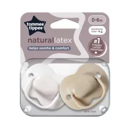 Tommee Tippee Cherry Latex cumi 0-6 hó 2 db