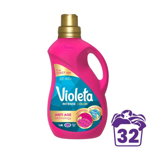 Violeta Intense color mosógél színes ruhákhoz, 1800 ml (30 mosás)