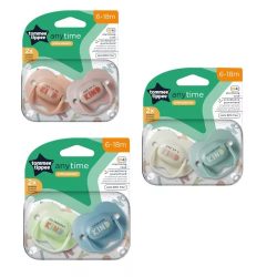 Tommee Tippee Anytime cumi 6-18 hó 2 db M
