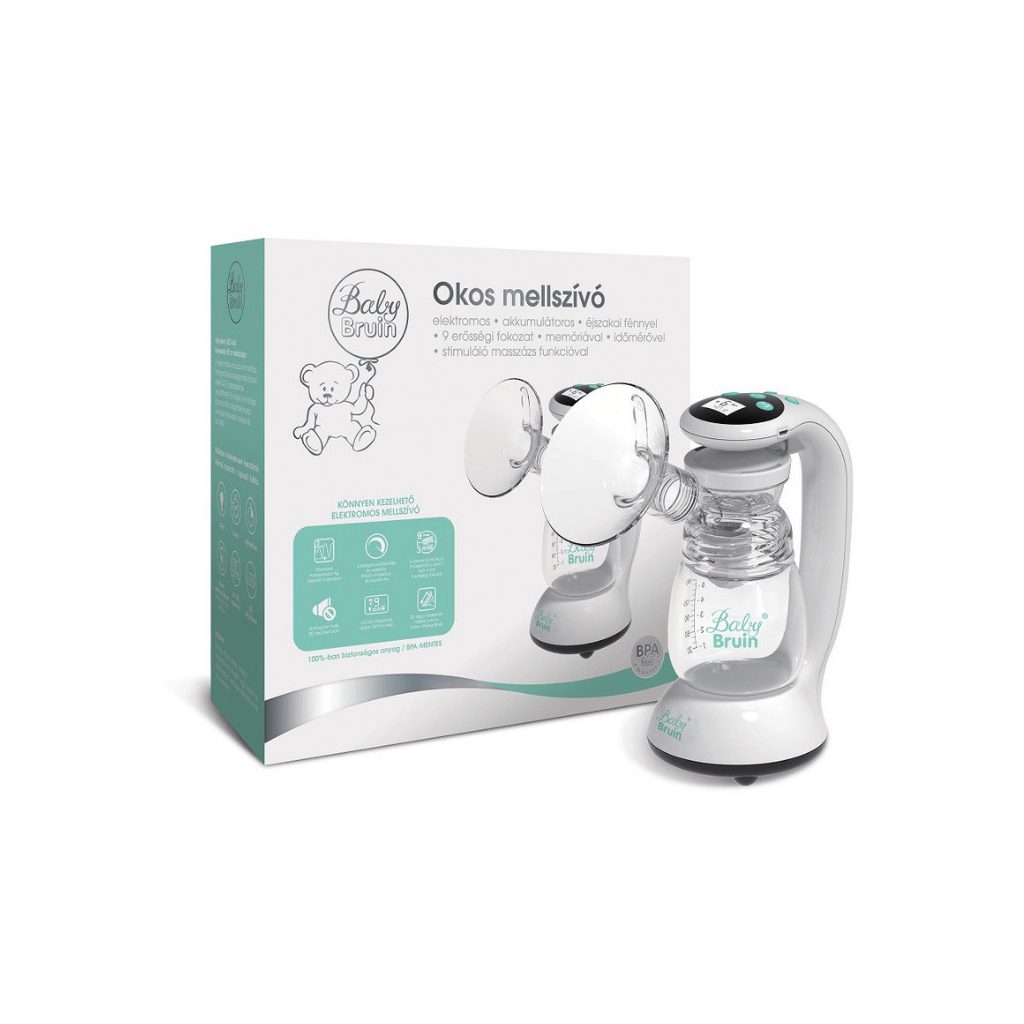BabyBruin elektromos okos mellszívó akkumulátorral