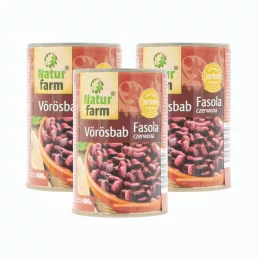 Natur Farm vörösbab (3x400 g)
