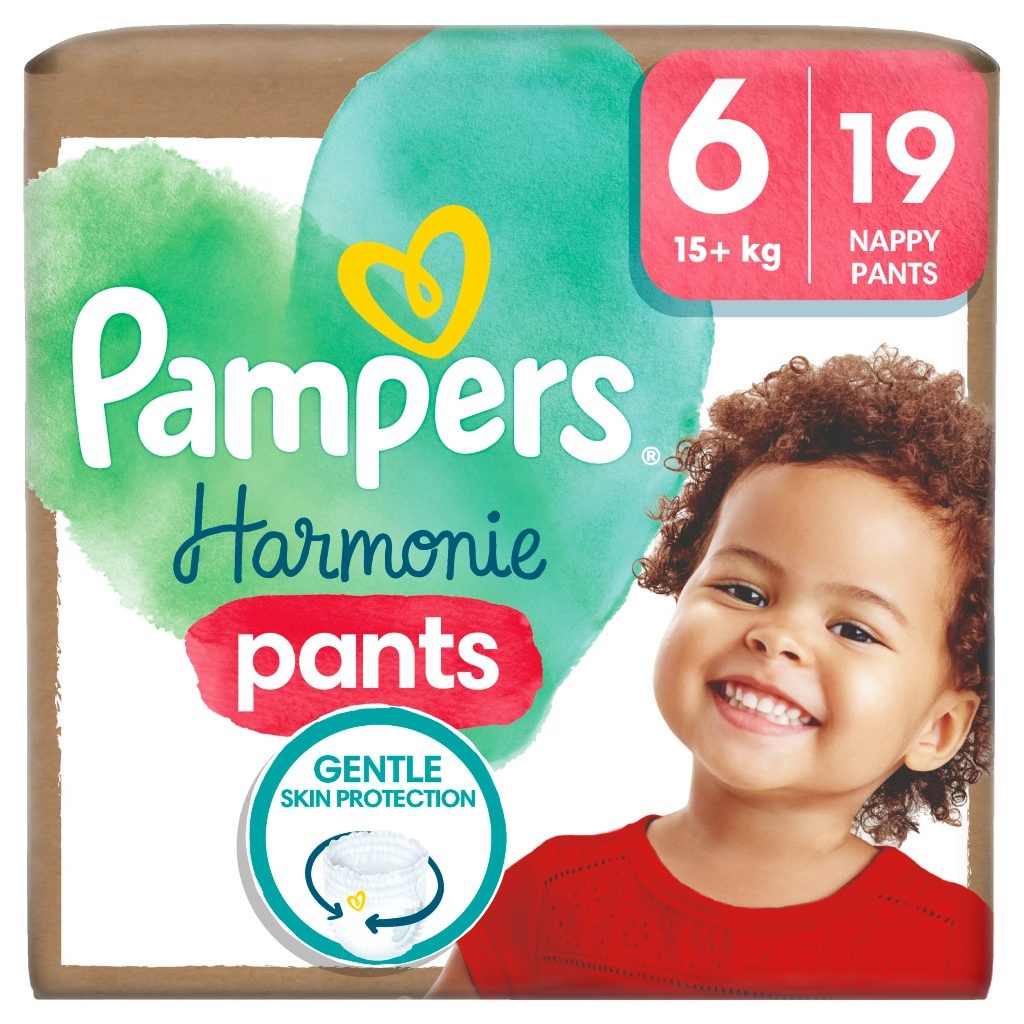 Pampers Harmonie Pants bugyipelenka 6, 15+ kg, 19 db