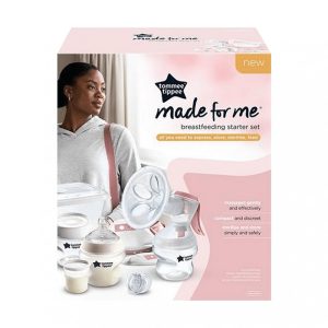 Tommee Tippee CTN anyatejes kezdőszett kézi mellszívóval Tommee Tippee CTN anyatejes kezdőszett kézi mellszívóval