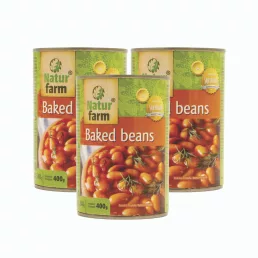   Natur Farm fehérbab paradicsommártásban (Baked beans) (3x400 g)