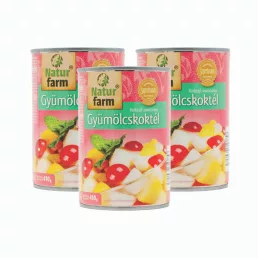 Natur Farm gyümölcskoktél (3x410 g)