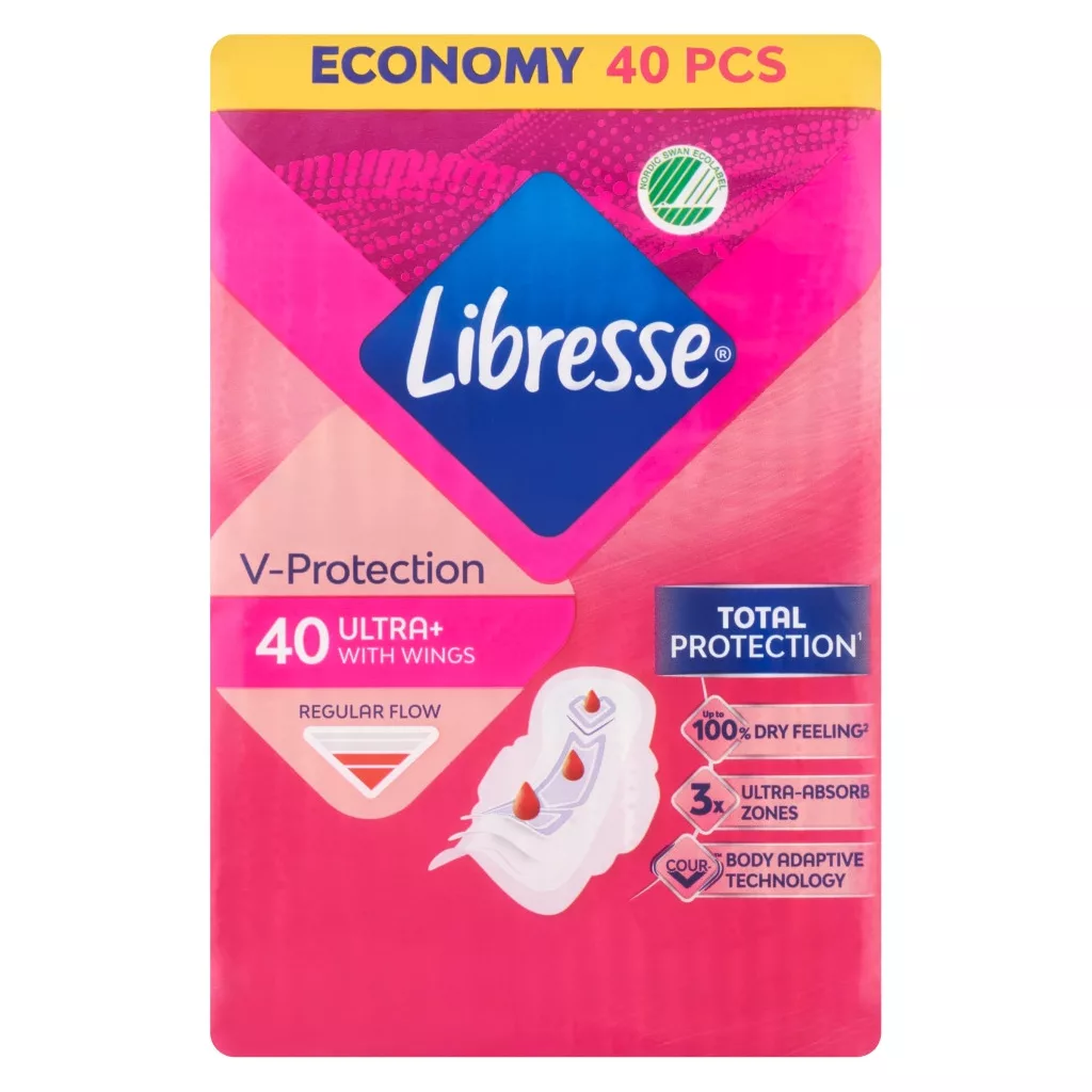 Libresse Normal Wings egészségügyi betét (40 db)