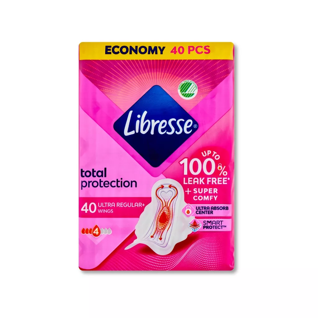 Libresse Normal Wings egészségügyi betét (40 db)