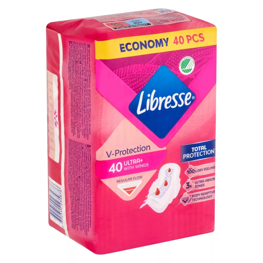 Libresse Normal Wings egészségügyi betét (40 db)
