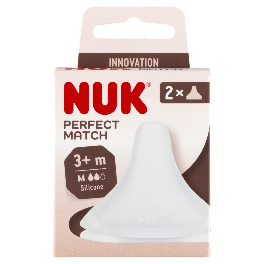 NUK Perfect Match etetőcumi (M méret) 3+ hó