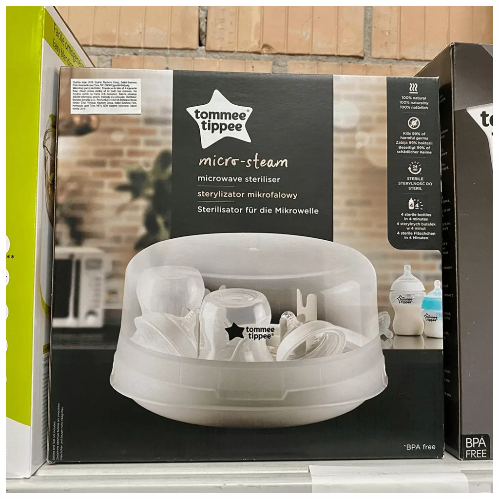 Tommee Tippee mikrohullámú gőzsterilizáló
