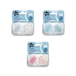 Tommee Tippee  Night játszócumi 0-6 hó 2 db (unisex)