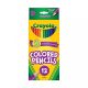 Crayola 12 db hosszú, hengeralakú színes ceruza