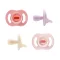 Tommee Tippee Ultra Light StayPut cumi 0-6 hó 4 db (lányos)