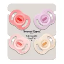 Tommee Tippee Ultra Light StayPut cumi 0-6 hó 4 db (lányos)
