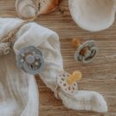 Bibs Boheme cumi 6-18 hó, 2 db (pasztellkék-óceán)