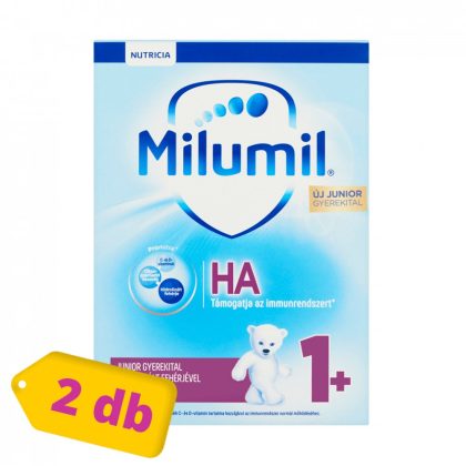 MEGSZŰNT - Milumil HA Junior gyerekital hidrolizált fehérjével 12 hó+ (2x500 g) 