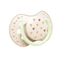 LOVI Világító szilikon dinamikus cumi TEDDYLOVE 0-6 hó, 2db