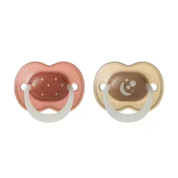   Tommee Tippee Night Glow éjszakai nyugtató cumi sterilizáló tokkal 6-18 hó 2 db