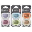 Tommee Tippee Night Glow éjszakai nyugtató cumi sterilizáló tokkal 0-6 hó 2 db