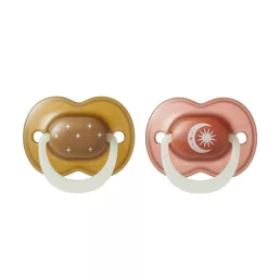   Tommee Tippee Night Glow éjszakai nyugtató cumi sterilizáló tokkal 18-36 hó 2 db