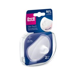 LOVI Szilikonos mellbimbóvédő, M/L-es méret (2 db)