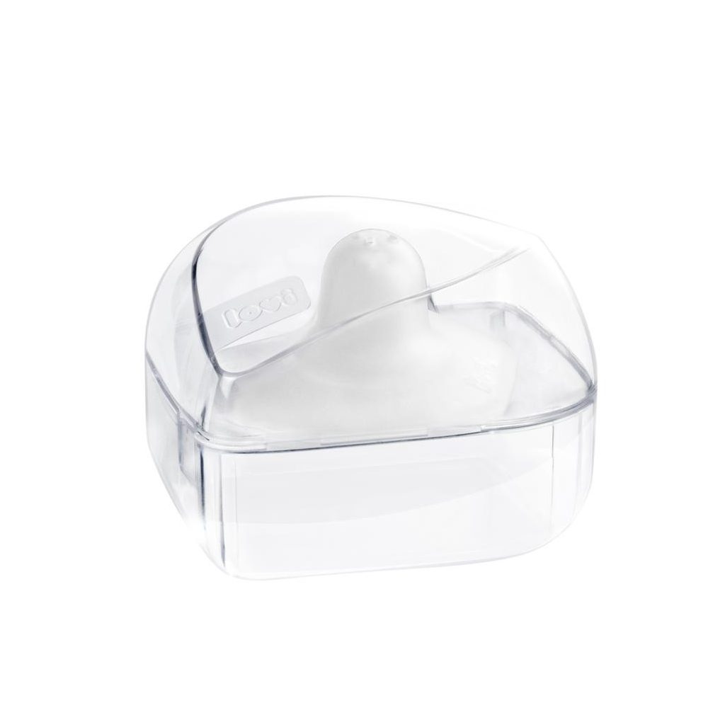 LOVI Szilikonos mellbimbóvédő, M/L-es méret (2 db)