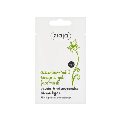 Ziaja uborka-menta enzimes gél arcmaszk minden bőrtípusra (7 ml)