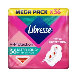   Libresse Ultra Long Wings egészségügyi betét Mega Pack (36 db)