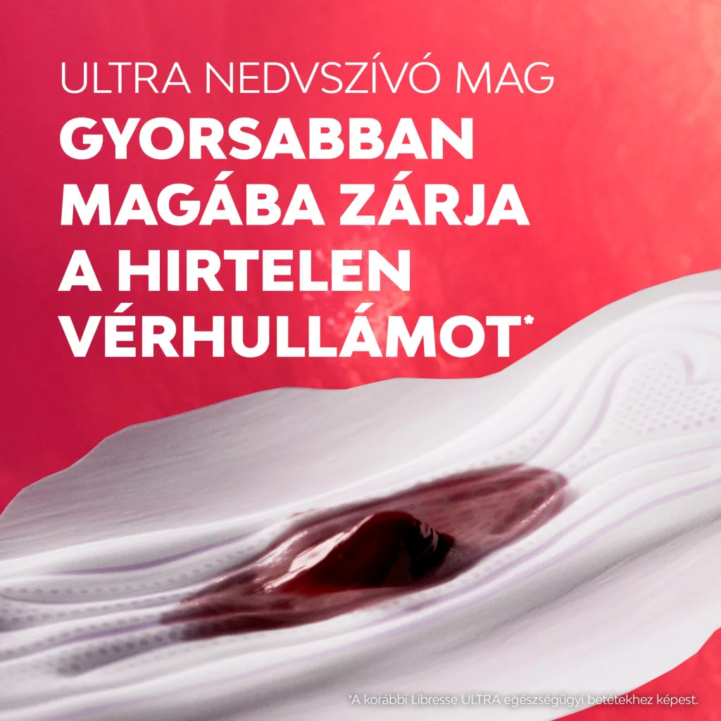 Libresse Ultra Long Wings egészségügyi betét Mega Pack (36 db)