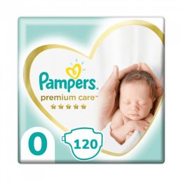   Pampers Premium Care pelenka, Koraszülött 0, 1-3 kg, 120 db