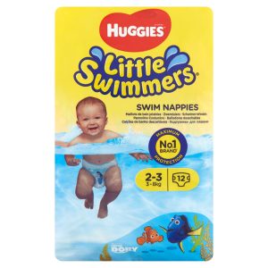 Huggies Swimmers úszópelenka, méret: 2-3 (3-8 kg), 12 db Huggies Swimmers úszópelenka, méret: 2-3 (3-8 kg), 12 db