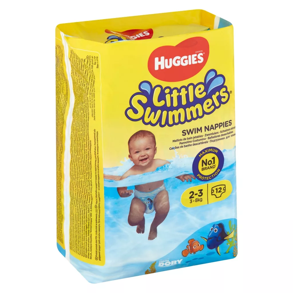 Huggies Little Swimmers úszópelenka, méret: 2-3 (3-8 kg), 12 db