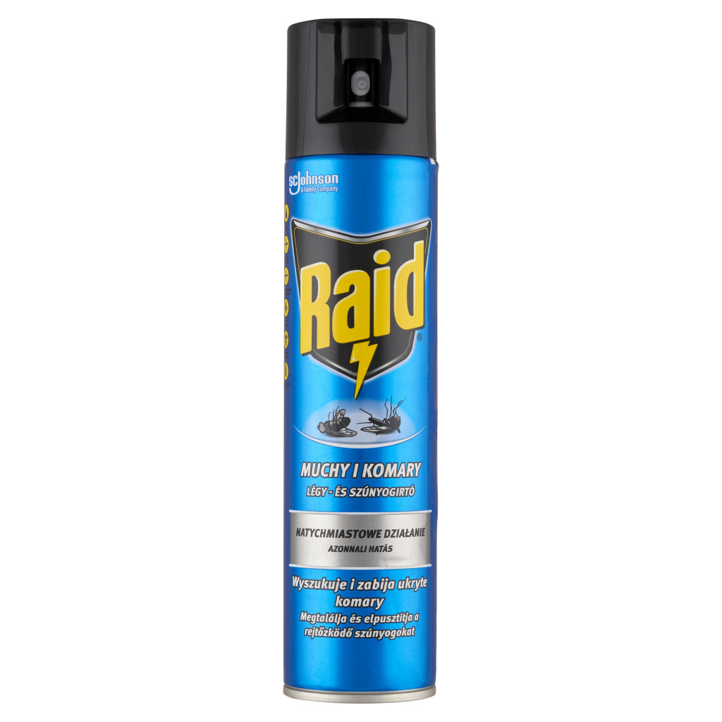 Raid légy- és szúnyogirtó aeroszol (400 ml)
