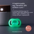 Tommee Tippee Night Glow Pod UV sterilizáló és fénytöltő tok Ultra Light cumival