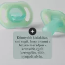 Tommee Tippee Ultra Light Night Glow éjszakai cumi sterilizáló tokkal 0-6 hó 2 db