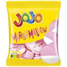   Jojo Marshmallow vegyes gyümölcsízű habosított gumicukorka (80g)