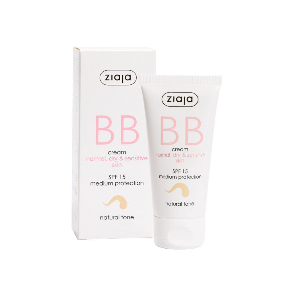 ZIAJA BB krém száraz, normál és érzékeny bőrre - natúr tónus (50 ml)