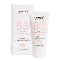   ZIAJA BB krém száraz, normál és érzékeny bőrre - natúr tónus (50 ml)