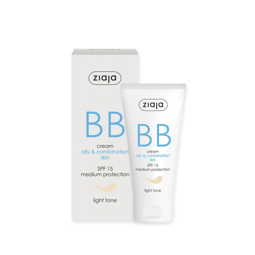 ZIAJA BB krém zsíros és vegyes bőrre - világos tónus (50 ml)