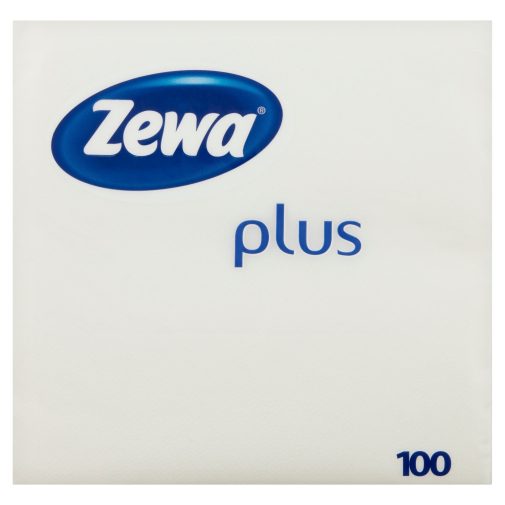 Zewa Plus 1 rétegű szalvéta, fehér (100 db)