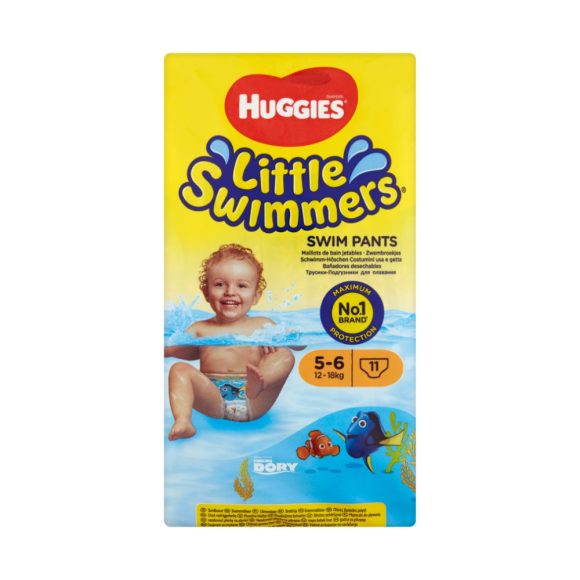 Huggies Little Swimmers úszópelenka, méret: 5-6 (12-18 kg), 11 db