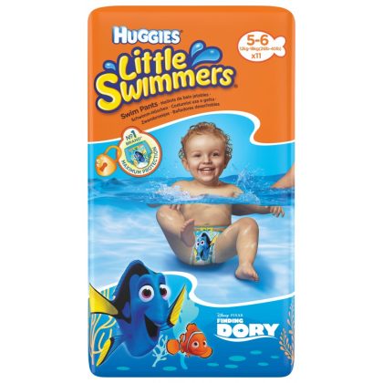Huggies Swimmers úszópelenka (12-18 kg) + Ajándék homokozószett