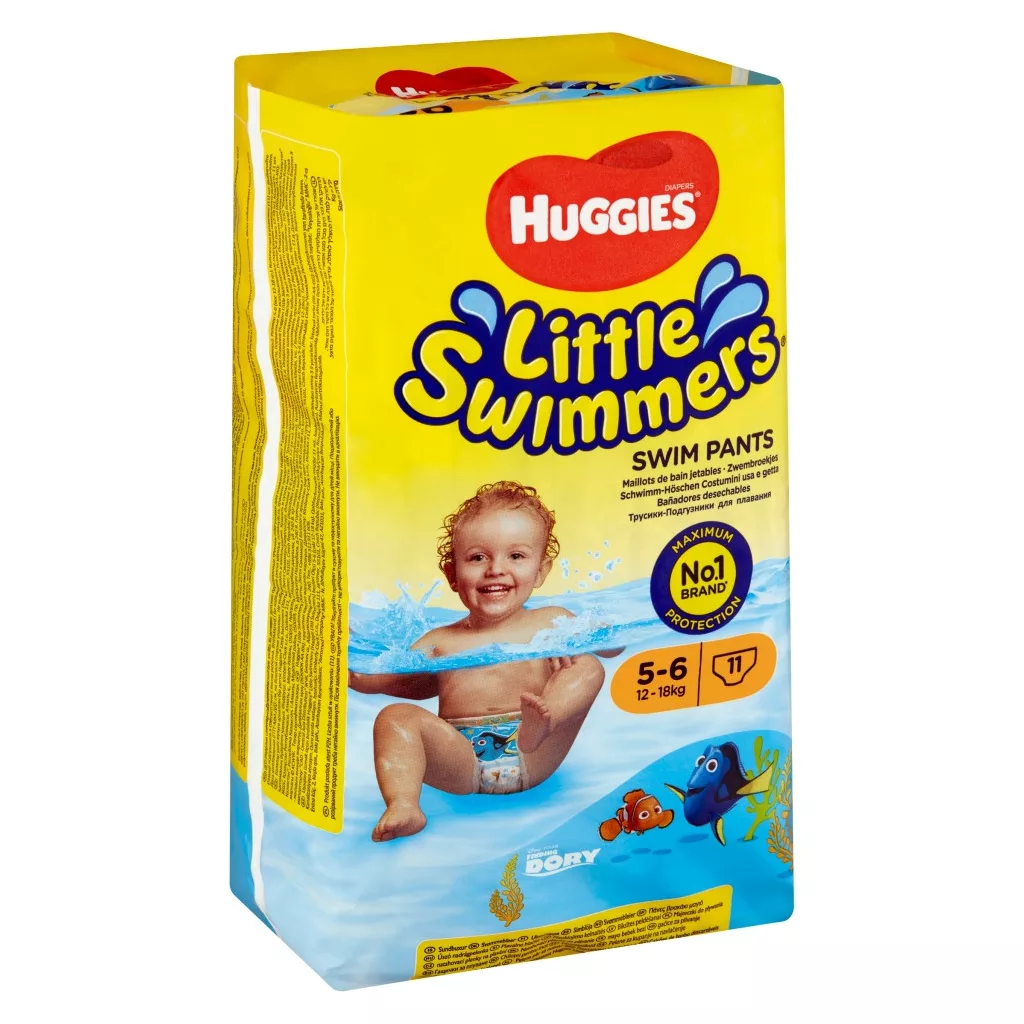 Huggies Little Swimmers úszópelenka, méret: 5-6 (12-18 kg), 11 db