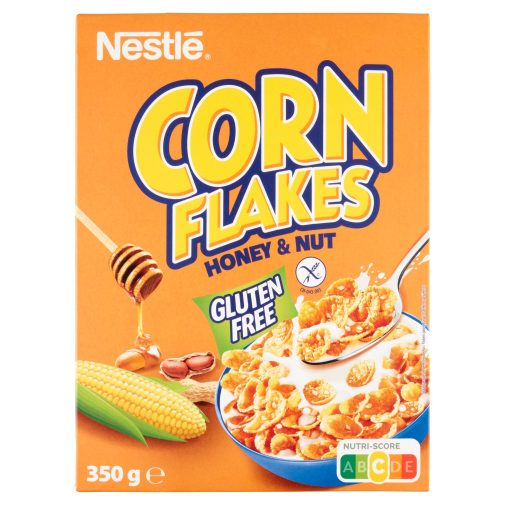 Nestlé Corn Flakes kukoricapehely mézzel és földimogyoróval (350 g)