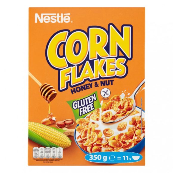 Nestlé Corn Flakes kukoricapehely mézzel és földimogyoróval (350 g)